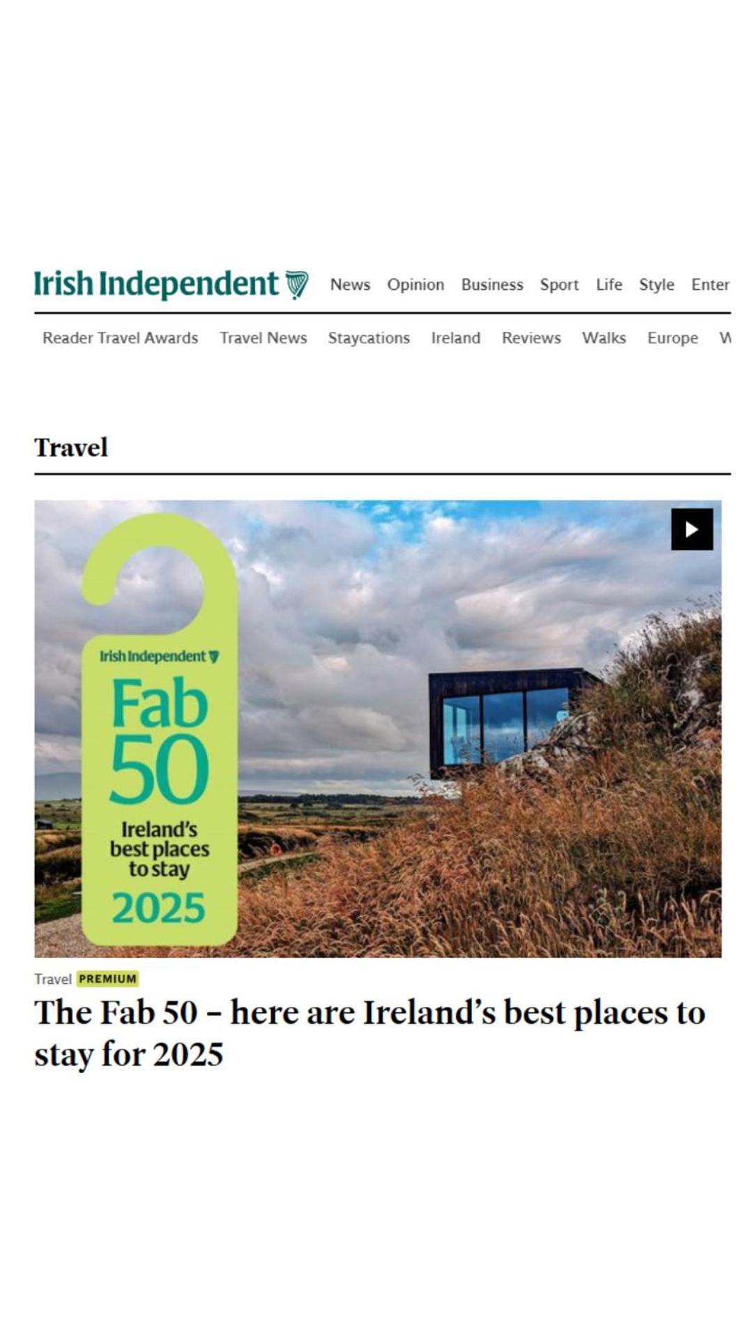 Carrick-A-Rede Luxury Retreat Ballintoy Causeway Coast Esterno foto